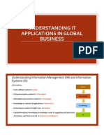 Understanding It Applications in Global Business: Understanding Information Management (IM) and Information Systems (IS)