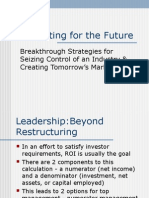 Turn Arround and Numerator and Denominator IN BUSINESS STRATEGY II 