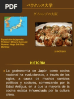 Exposición de Comida Japonesa