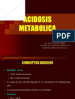 Acidosis Metabolica