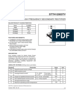 STTH12003TV: High Frequency Secondary Rectifier