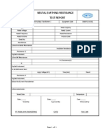 Neutal Earthing Restisance Test Report: 1.nameplate