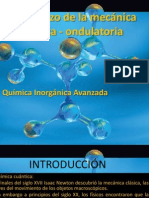 Química Inorgánica Avanzada. El Comienzo de La Mecánica Cuántica