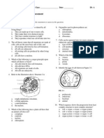 Examview - Biology Yearly Benchmark Assessment Sy14-15 Wo Ans