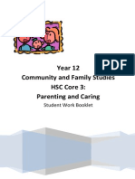 2014 - HSC Core 3 - Parenting and Caring Student Booklet