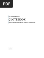 The Quote Book: Musings From All Walks of Life Over The Last Seven Years