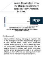 A Randomized Controlled Trial of Delivery-Room Respiratory Management