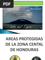 Areas Protegidas de La Zona Norte de Honduras