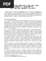 Apuntes Sobre Buero Vallejo PDF