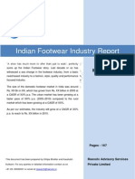 Indian Footwear Industry Report