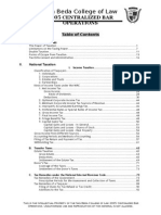 San Beda College of Law: 2005 Centralized Bar Operations