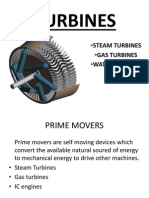 TURBINES and Types PDF