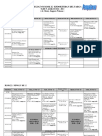 Jadwal Blok 22 Ked. Keluarga 2012