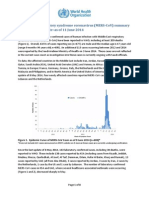 Middle East Respiratory Syndrome Coronavirus (Mers-Cov) Summary and Literature Update-As of 11 June 2014