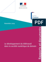 Le Développement Du Télétravail Dans La Société Numérique de Demain