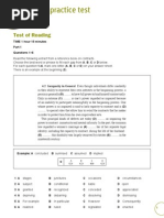 ILEC Practice Test