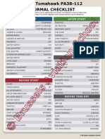 Checklist PA38 - 2013 Internet