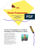 Parent Presenation - Ece 497