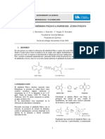 Síntesis Del Anhídrido Ftálico