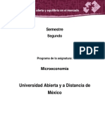 Unidad 2. Demanda, Oferta y Equilibrio en El Mercado