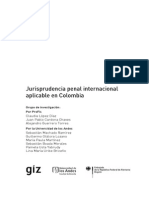 Jurisdiccion Penal Internacional Aplicable en Colombia