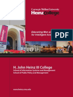 Heinz College Admissions Brochure