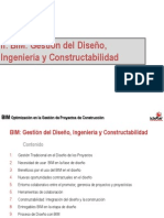 BIM Sesión 2 - Gestión Del Diseño, Ingeniería y Constructabilidad