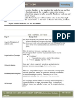 1five Methods of Notetaking Docx Updated 7-09