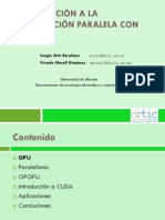 GPUs y Computación Paralela