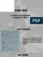 Store Visit: A Fashion Merchandising Assignment - MFM-I