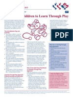 Learning Through Play