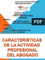 Diapositivas Caracteristicas Del Abogado