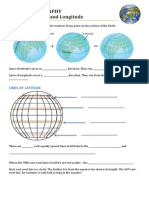 Latitude and Longitude