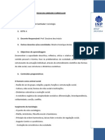 Ficha de Unidade Curricular - Sociologia