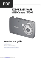 Kodak Easyshare MINI Camera / M200: Extended User Guide