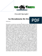 Spengler, Oswald - La Decadencia de Occidente