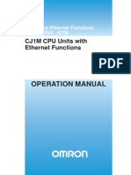 CJ1M CPU Units With Ethernet Functions