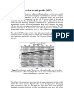 A Vertical Seismic Profile