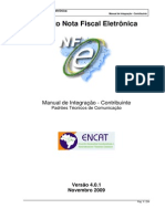 0103 Manual - NFe - v401 - 2009-11-04 PDF