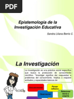 1.0 Epistemología de La Investigación Educativa