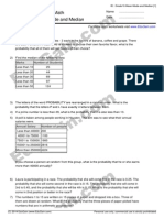 Grade 10 Mean Mode and Median