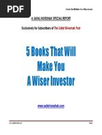 5 Books That Will Make You A Wiser Investor