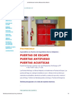 Puertas de Escape