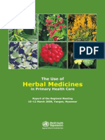 The Use of Herbal Medicines in Primary Health Care