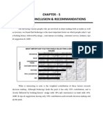 Chapter - 5 Finding, Conclusion & Recommandations: Most Important Factor While Selecting A Broking House