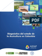 Diagnostico Del Estado de La Acuicultura en Colombia