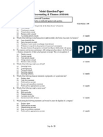 Accounting & Finance (SMB108)