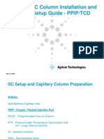 6850/6890 GC Column Installation and Instrument Setup Guide - PPIP/TCD