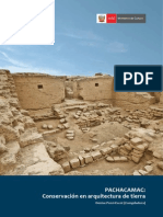 Pozzi Escot, 2014. Pachacamac Conservacion en Arquitectura de Tierra