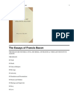 Essays of Francis Bacon